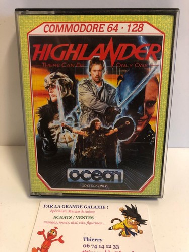 Jeu vidéo retro highlander - vidéo,
