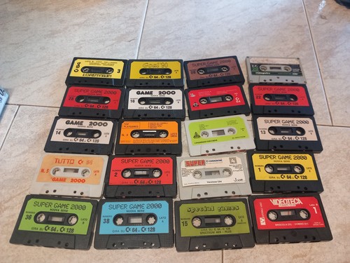 Lotto cassette commodore - lotto,