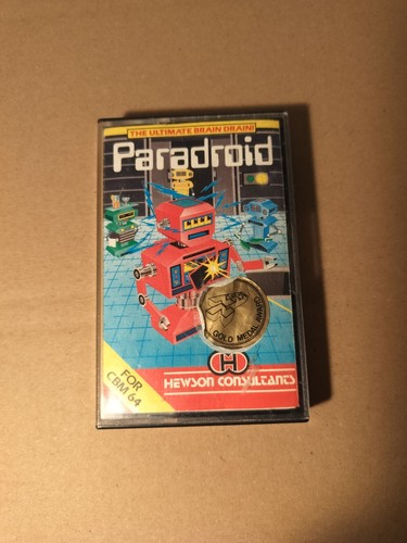 Cassetta paradroid c64 - cassetta,