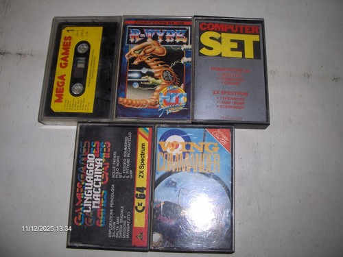 Lotto cassette commodore 64 - 5,