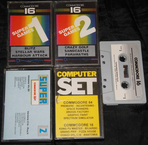 Lotto cassette super game - di, 4