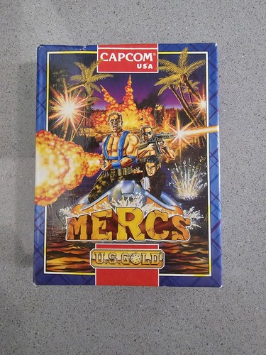 Capcom mercs commodore - commodore, 64/128