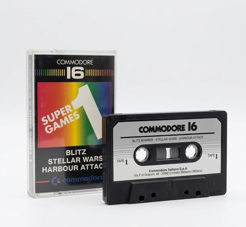 Super games commodore 16 - super,