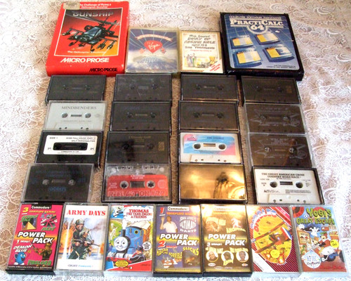 Commodore giochi cassette - commodore,