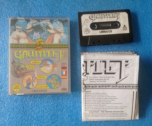 Commodore c64 gauntlet - commodore,